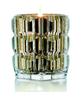 Harrods Geometric Crystal Votive Scented Candle Set with Blood Orange and Saffron Notes, 45 Hour Burn Time- Buy online at McGrocer
