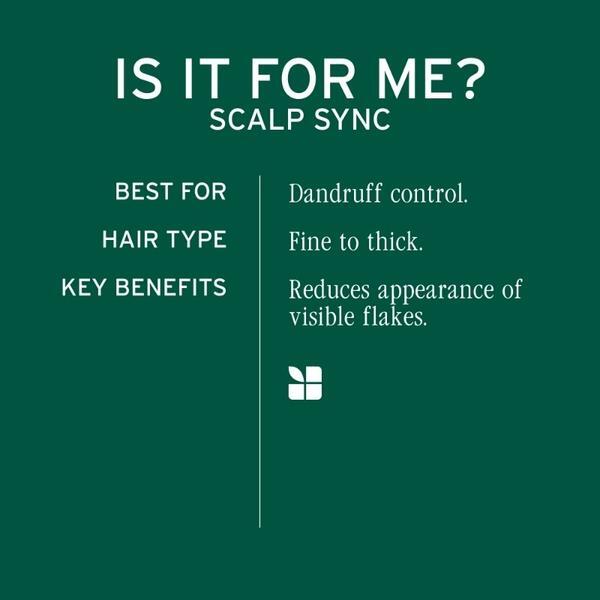 Biolage Scalp Sync Shampoo 400ml anti-dandruff - British product