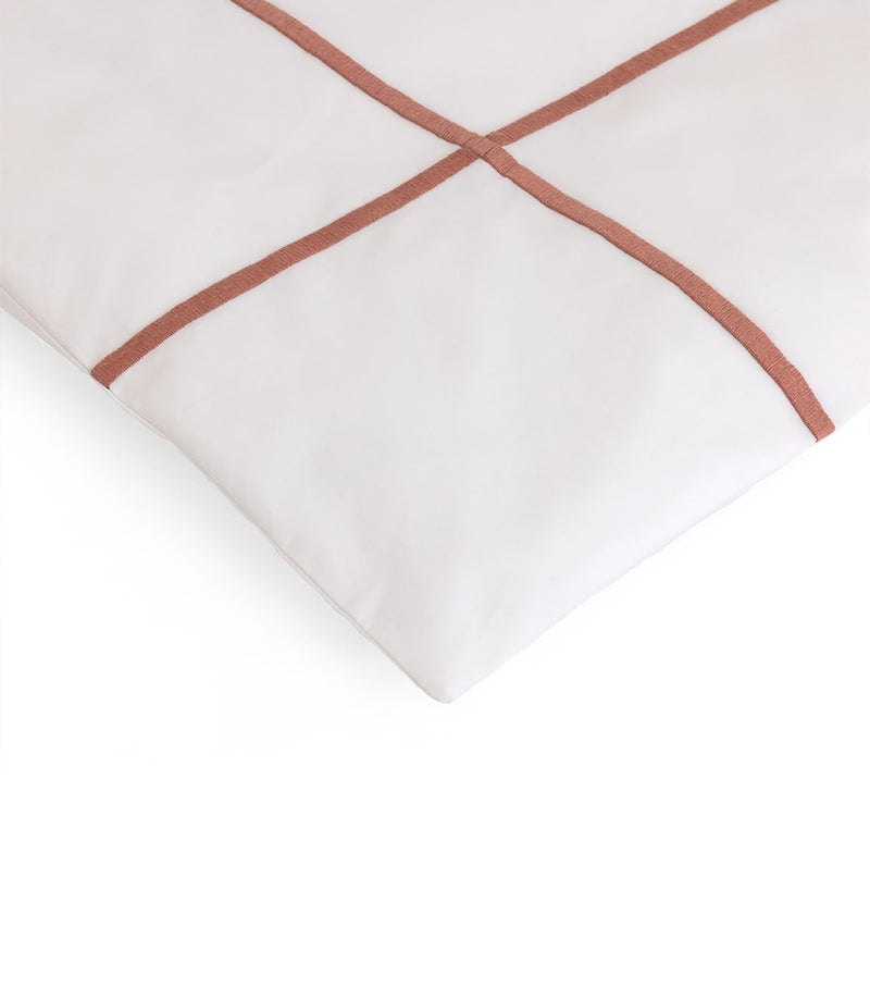 Yves Delorme super king duvet cover Athena Santal collection, UK version