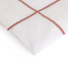Yves Delorme super king duvet cover Athena Santal collection, UK version