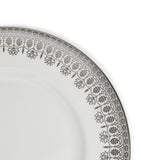 Wedgwood Silver Tonquin bone china plate 27cm (British brand)