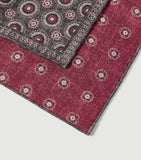Brunello Cucinelli silk pocket square 35x35cm - British product