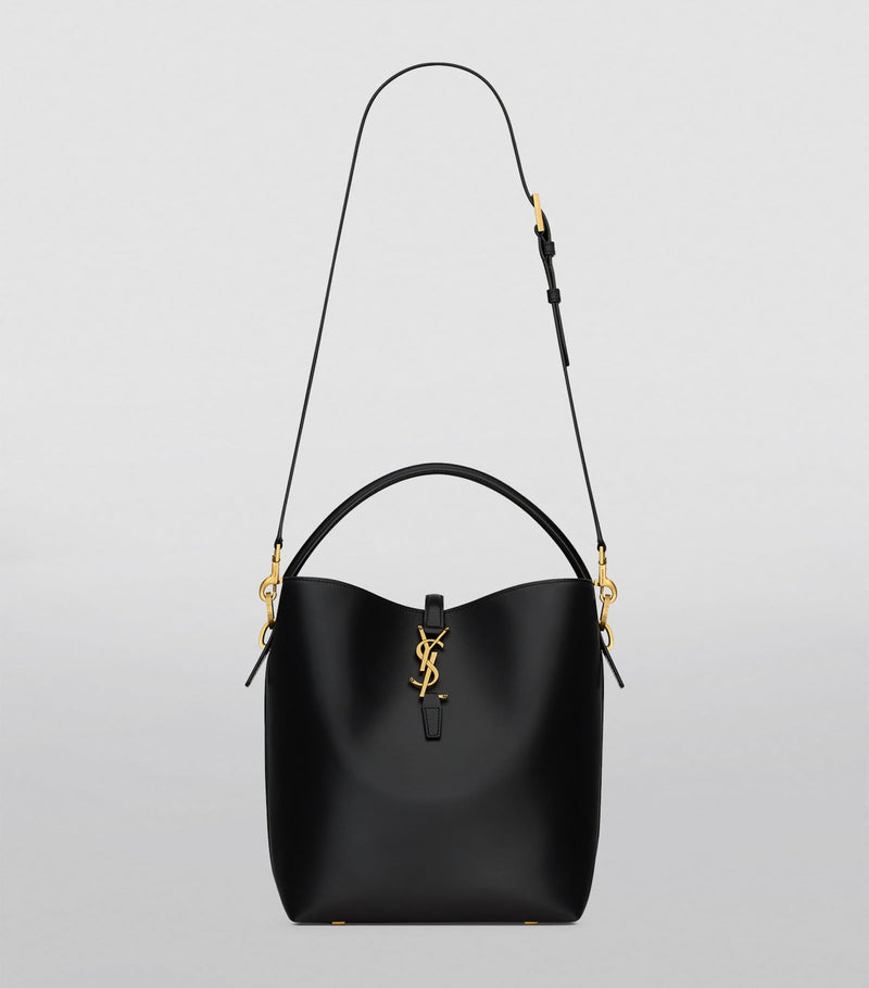Saint Laurent Le 37 bucket bag in smooth leather - British product