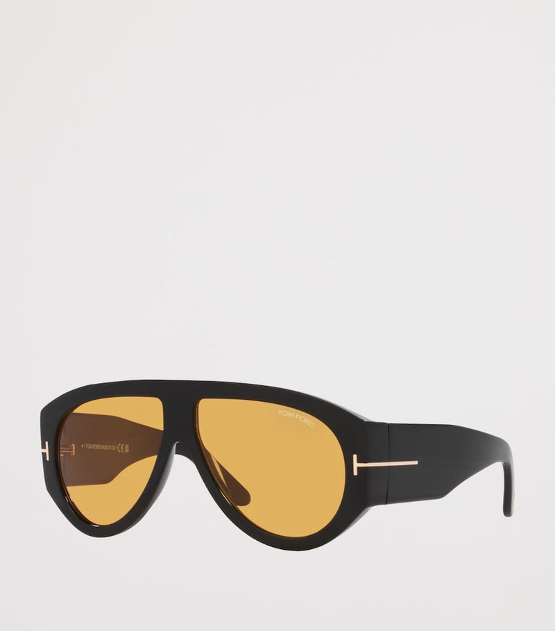 TOM FORD aviator sunglasses orange tint acetate frame, imported from the UK