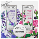 Yardley English Lavender and Rose Hand Cream 2x50ml (British brand)