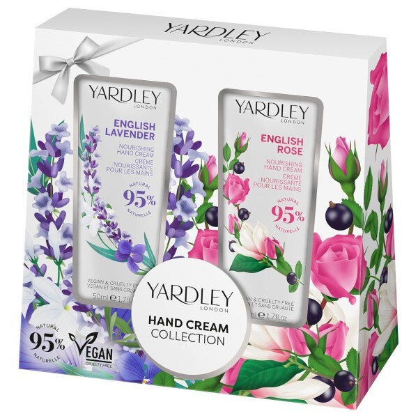 Yardley English Lavender and Rose Hand Cream 2x50ml (British brand)