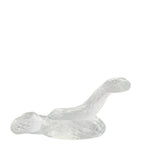 Lalique crystal snake sculpture, UK version