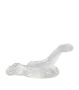Harrods Lalique Crystal Snake Sculpture- Buy online at McGrocer