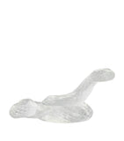 Lalique crystal snake sculpture, UK version