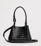Bottega Veneta small leather parachute shoulder bag - British product