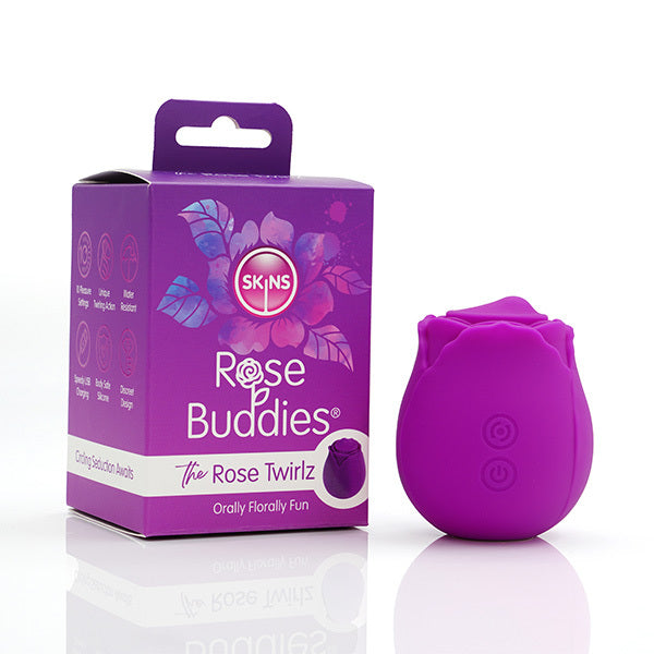 Skins Rose Twirlz vibrator water-resistant - British product