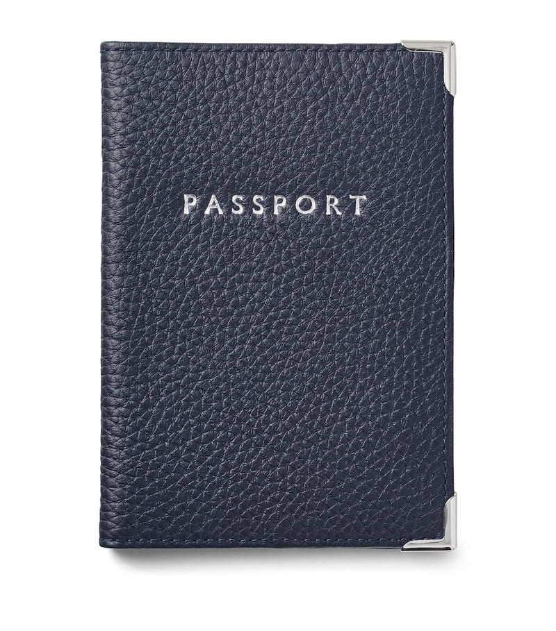 Aspinal of London leather passport cover - British product