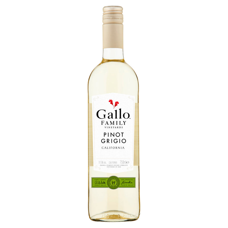 Gallo Family Vineyards Pinot Grigio white wine 750ml (American import)