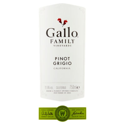 Gallo Family Vineyards Pinot Grigio white wine 750ml (American import)