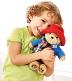 Paddington Bear soft toy with scarf 21cm, imported from the UK