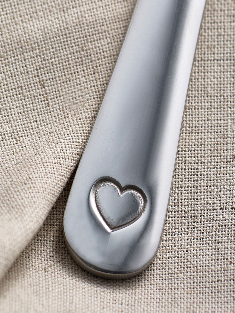 Heart stainless steel cutlery set 16pc (British brand)