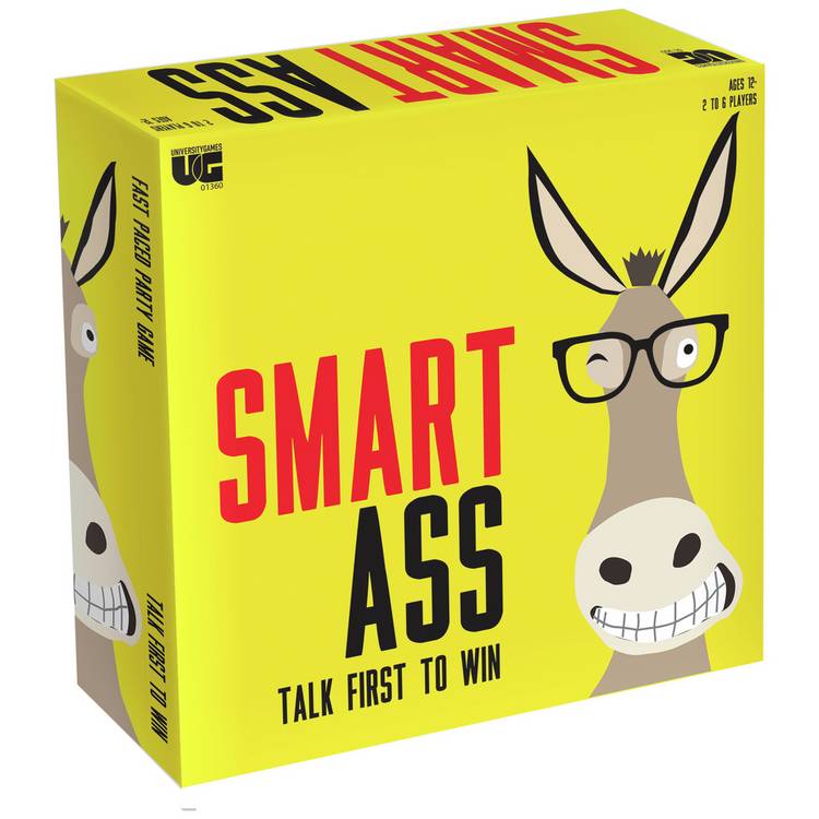 Smart Ass family board game, UK version