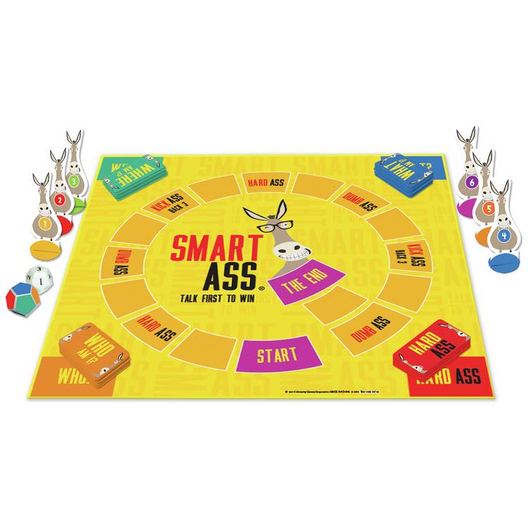 Smart Ass family board game, UK version