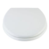 Argos Home white moulded wood toilet seat (British brand)