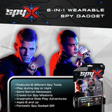 Spy X Recon kids black 8 in 1 watch (British brand)