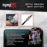 Spy X Recon kids black 8 in 1 watch (British brand)