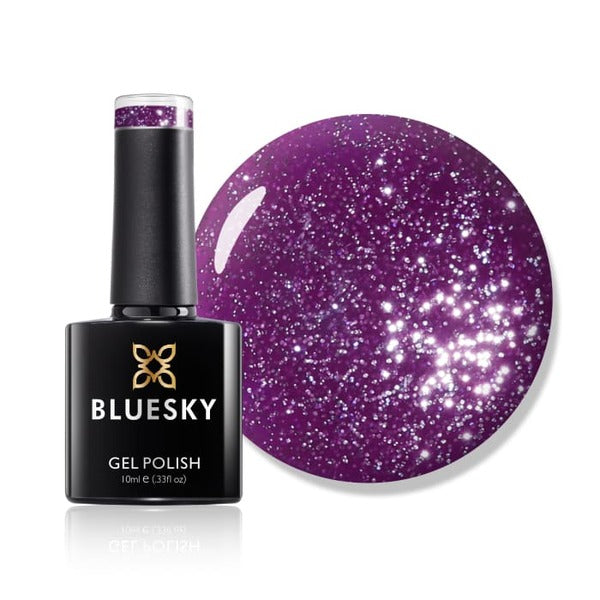 Bluesky gel polish Mulled Wine - British product