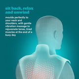 HoMedics neck and shoulder massager with heat, imported from the UK