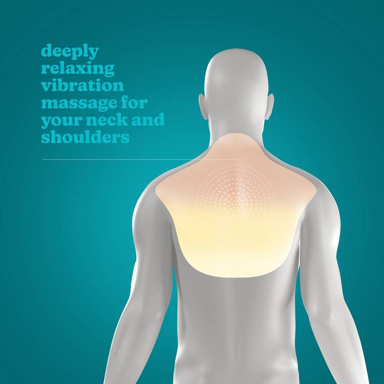 HoMedics neck and shoulder massager with heat, imported from the UK