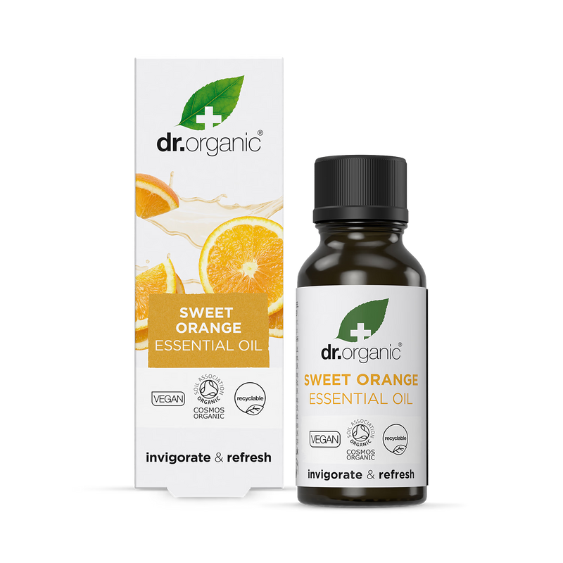 Dr Organic Sweet Orange Pure Essential Oil 10ml - British product