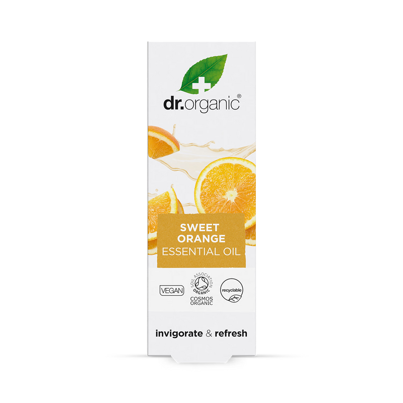 Dr Organic Sweet Orange Pure Essential Oil 10ml - British product