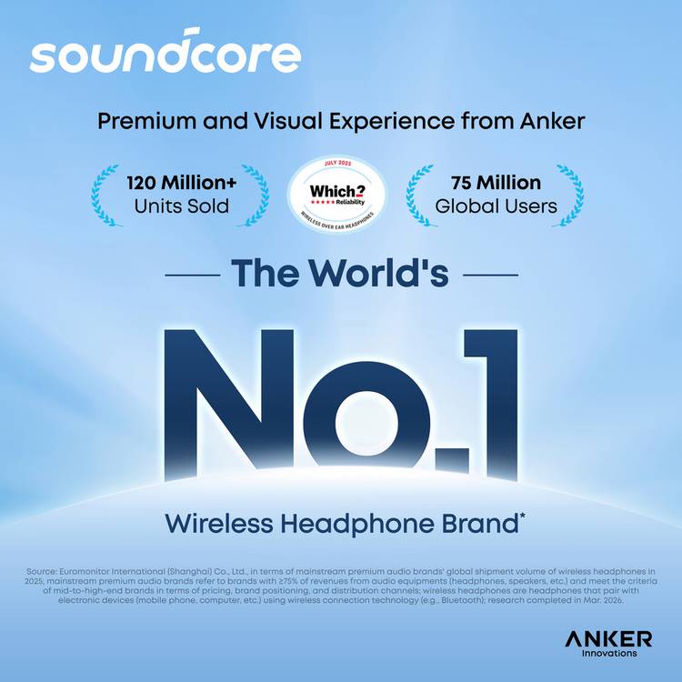 soundcore Liberty 5 Pro wireless earbuds Black (British brand)