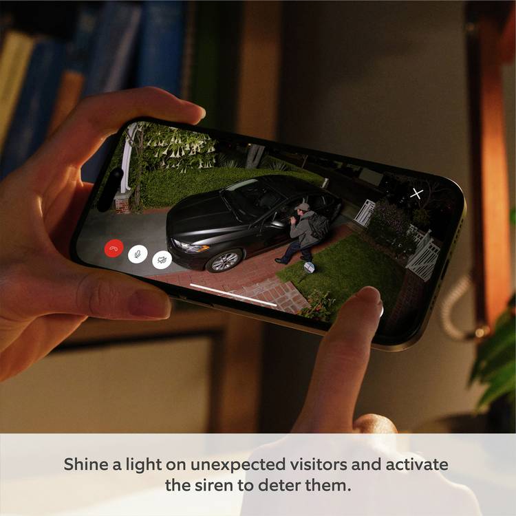 Ring Spotlight Camera Pro 4K outdoor security camera (British brand)