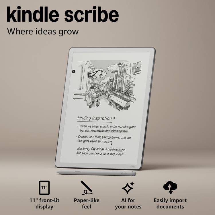 Amazon Kindle Scribe 32GB e-reader 11 inch (British brand)