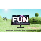 HP Omen 27Q 27-inch gaming monitor, imported from the UK