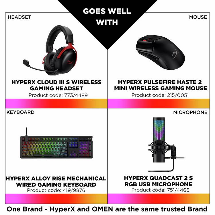 HP Omen 27Q 27-inch gaming monitor, imported from the UK