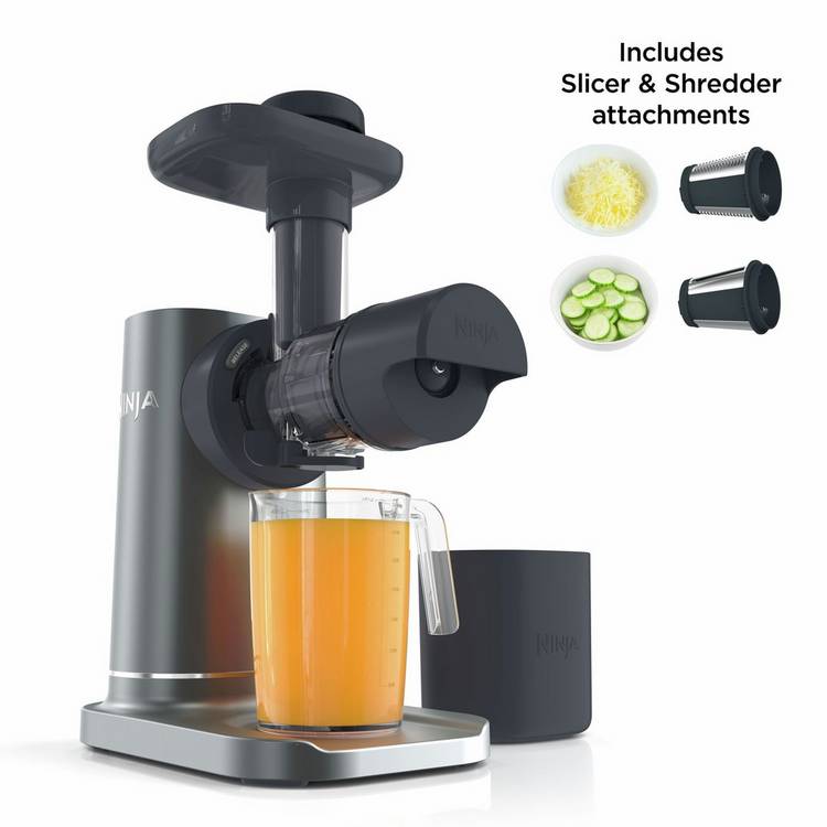 Ninja 3 in 1 Cold Press NeverClog Juicer (British brand)