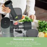 Ninja 3 in 1 Cold Press NeverClog Juicer (British brand)