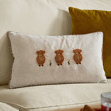 Argos Wylder Ramble Highland Cow Cushion Beige 50x30cm- Buy online at McGrocer