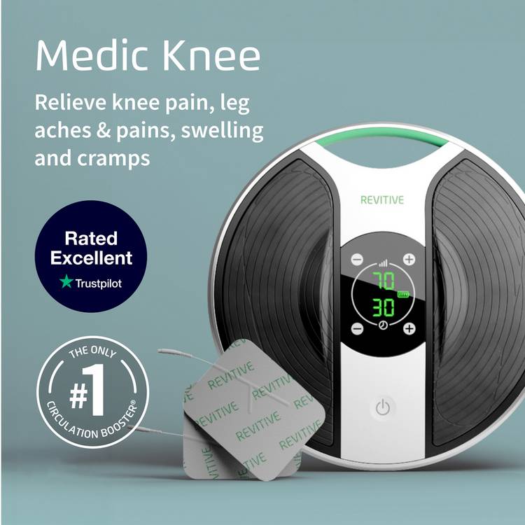 Revitive Medic Knee circulation booster drug-free pain relief, UK version
