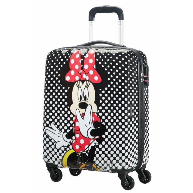 American Tourister Disney Minnie Mouse Polka Dot hard suitcase 55cm, UK version