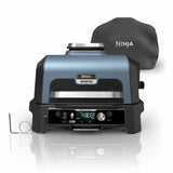 Argos Ninja Woodfire Pro Connect XL Electric BBQ & Cover - Blue- Buy online at McGrocer