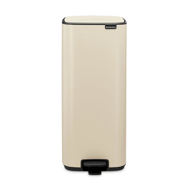 Brabantia pedal bin soft beige 30 litre, UK version
