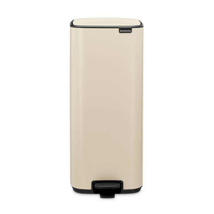 Brabantia pedal bin soft beige 30 litre, UK version