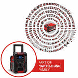 Einhell TE-CR 18 Li DAB+ cordless radio (British brand)