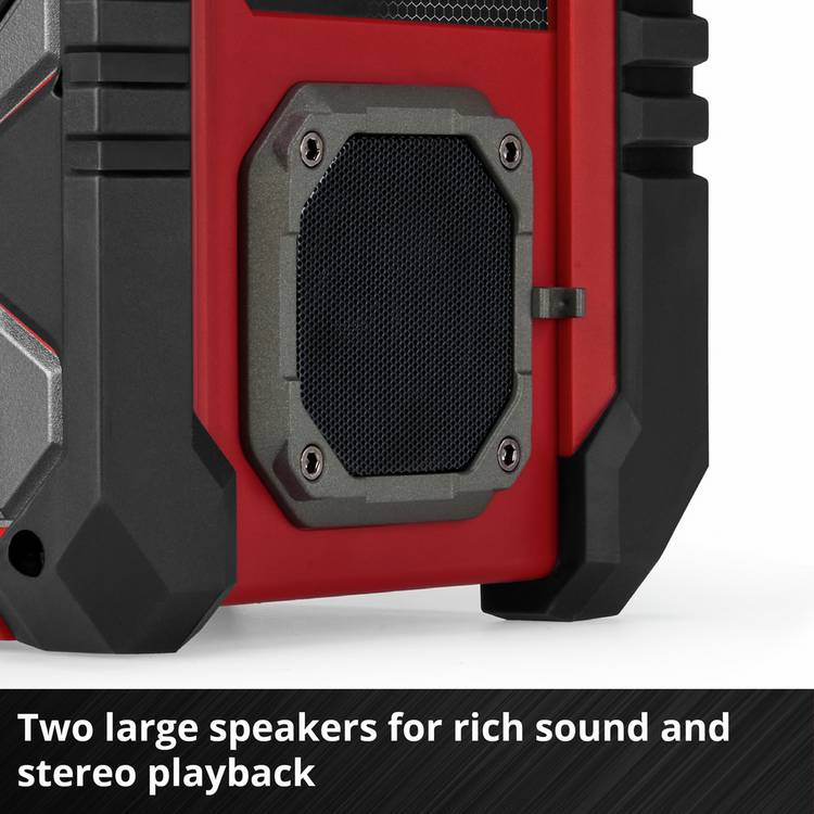 Einhell TE-CR 18 Li DAB+ cordless radio (British brand)