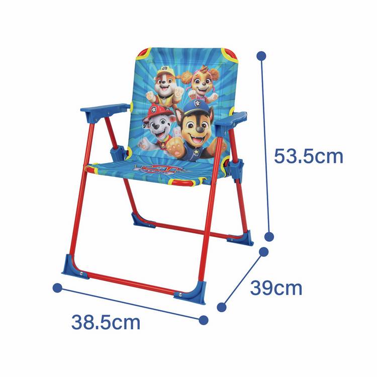 Paw Patrol folding kids chair (British brand)