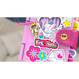 Funlockets mini journal with lock and surprises, imported from the UK