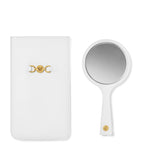 Versace Medusa hand mirror with gold hardware, UK version