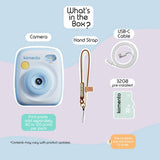 Kiimento kids instant print camera blue, imported from the UK