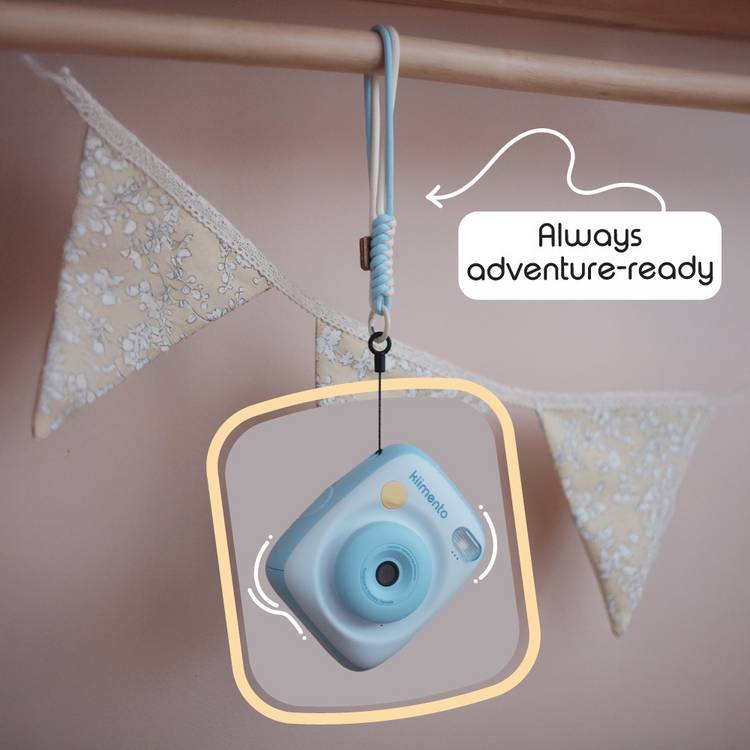 Kiimento kids instant print camera blue, imported from the UK